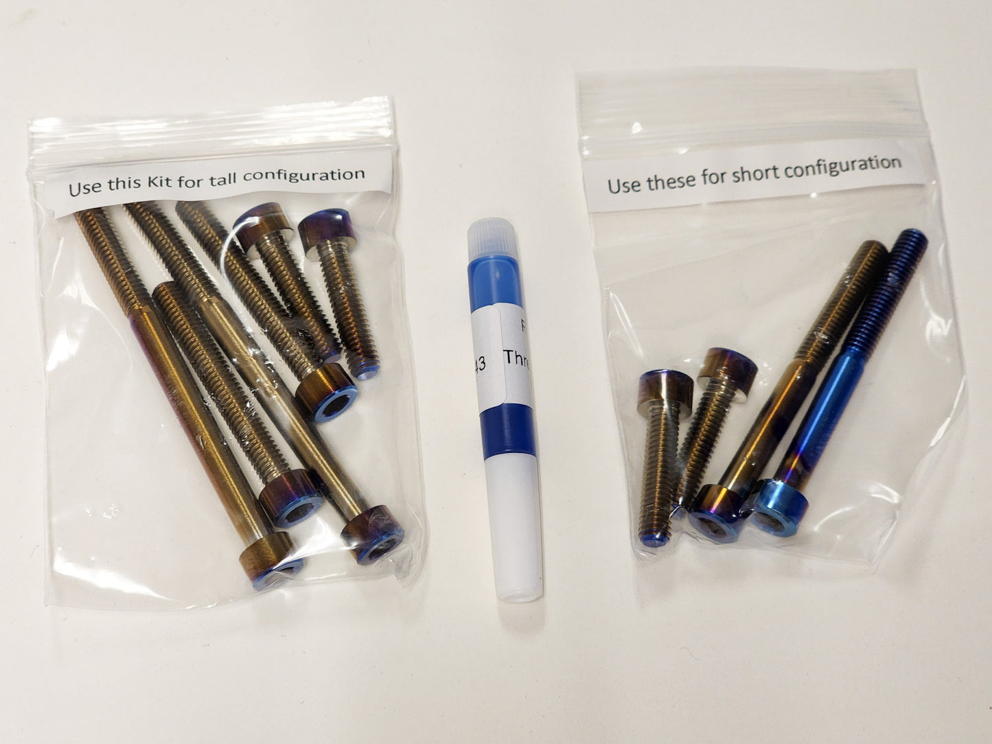 Warp 9 Surron Light Bee/Talaria Sting Bar Mount Titanium Bolt Kit - Howling Moto