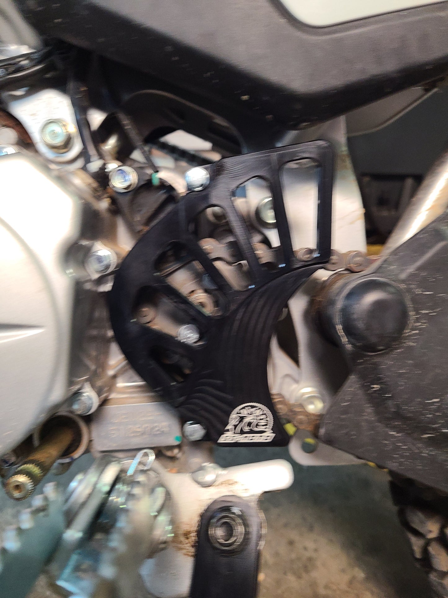 CRF110 Chain Gaurd/Front Sprocket Cover - Howling Moto
