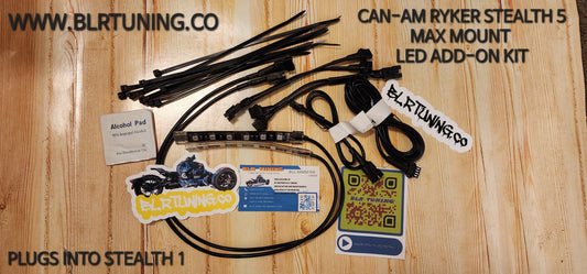CAN-AM RYKER STEALTH 5 LED ADD-ON KIT FOR MAX MOUNT - Howling Moto