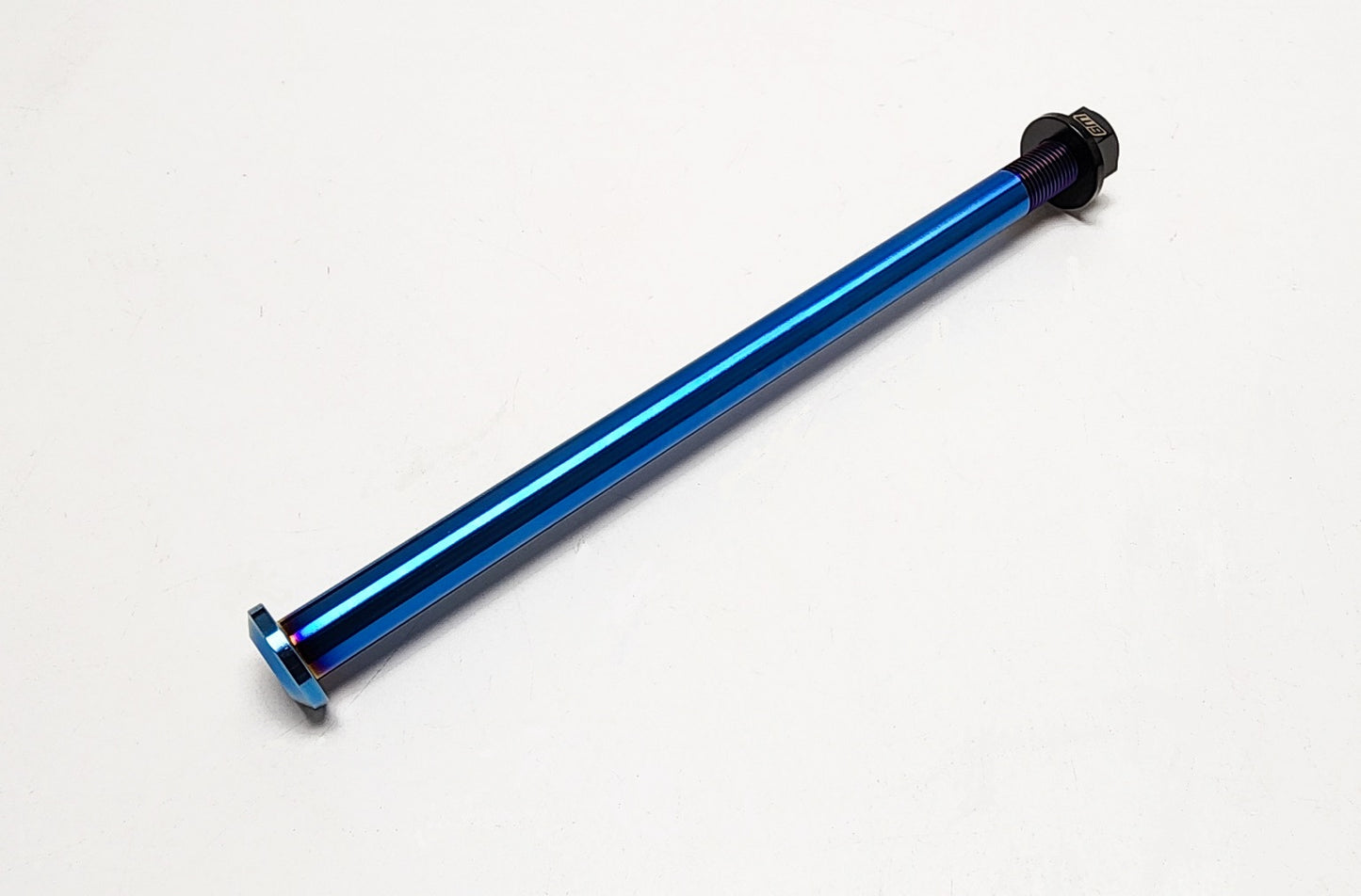 Warp 9 Talaria Sting Rear Axle With Nut Blue - Howling Moto