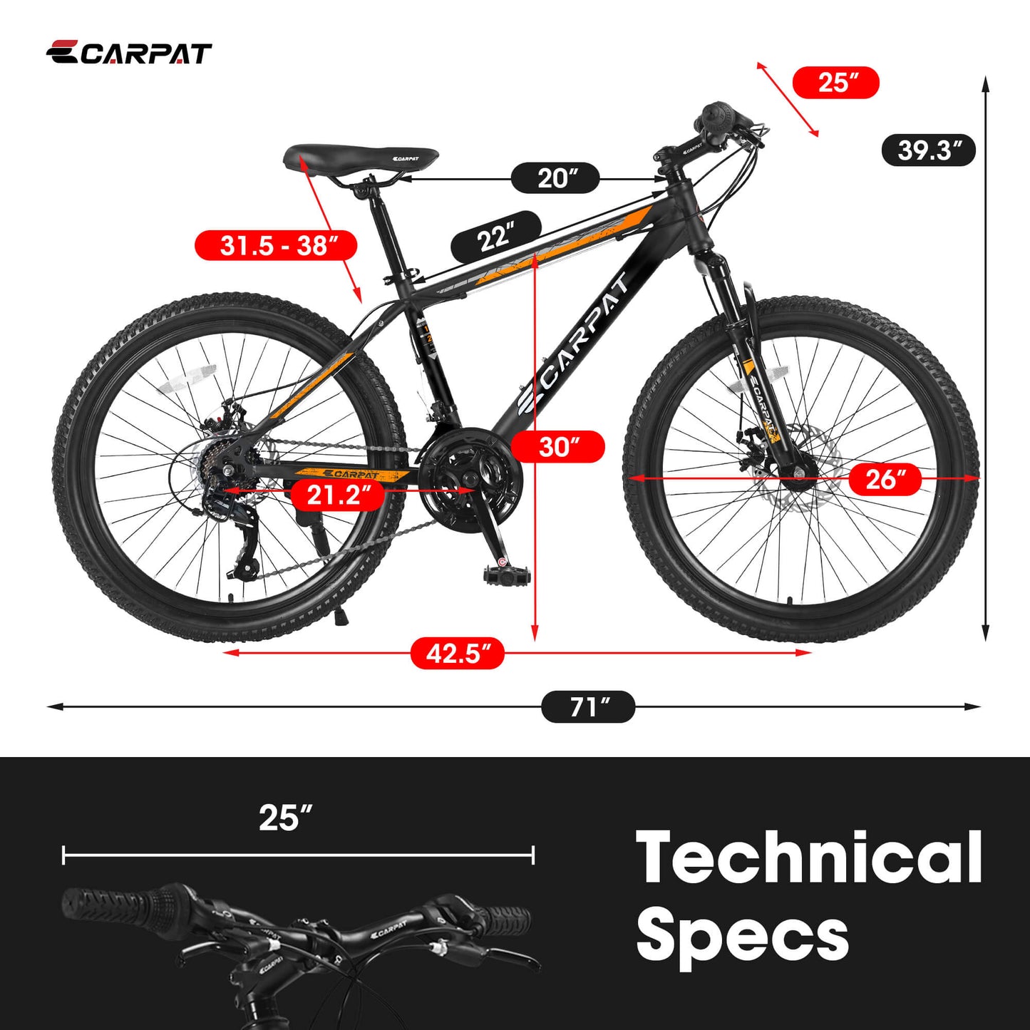 Ecarpat XR1 - 26" - Howling Moto