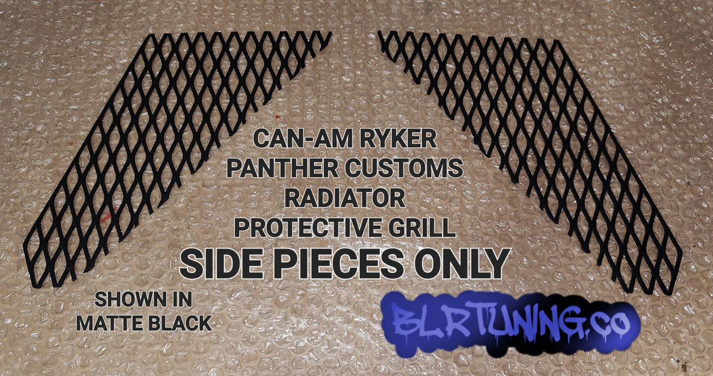 SIDES ONLY RADIATOR PROTECTIVE GRILL FOR PANTHER CUSTOMS RYKER FRONT END - Howling Moto