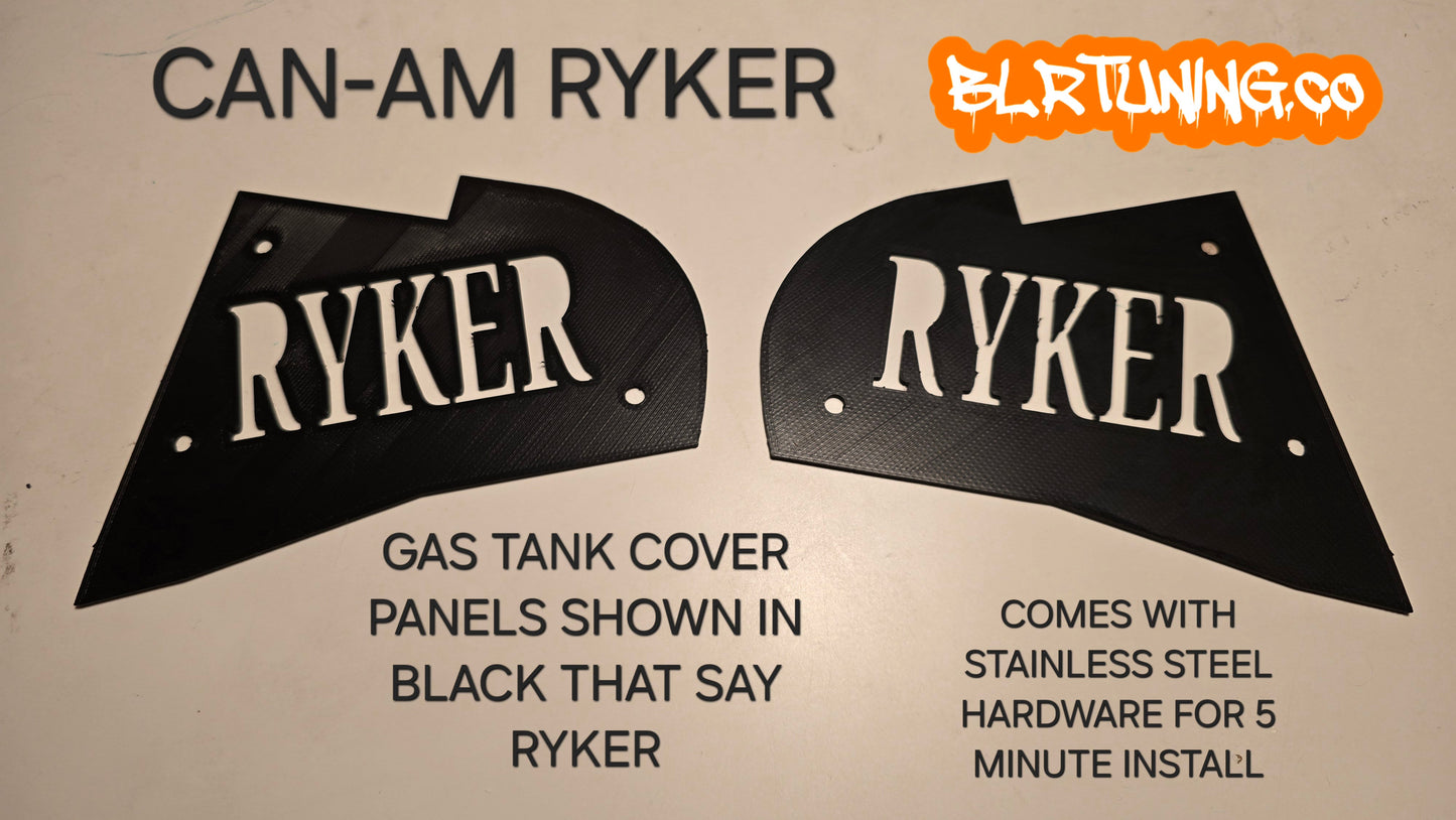 CAN-AM RYKER GAS TANK COVER ACCENT PANELS - Howling Moto
