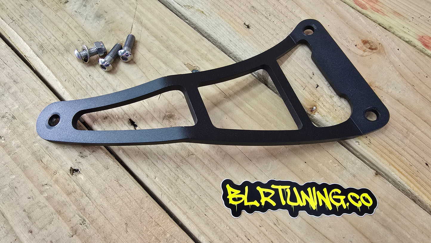 KAWASAKI NINJA ZX-10R ZX-10RR ZX1000 REAR PEG DELETE BLOCK OFF PLATES AND EXHAUST HANGER KIT FITS 2011 - 2024 - Howling Moto