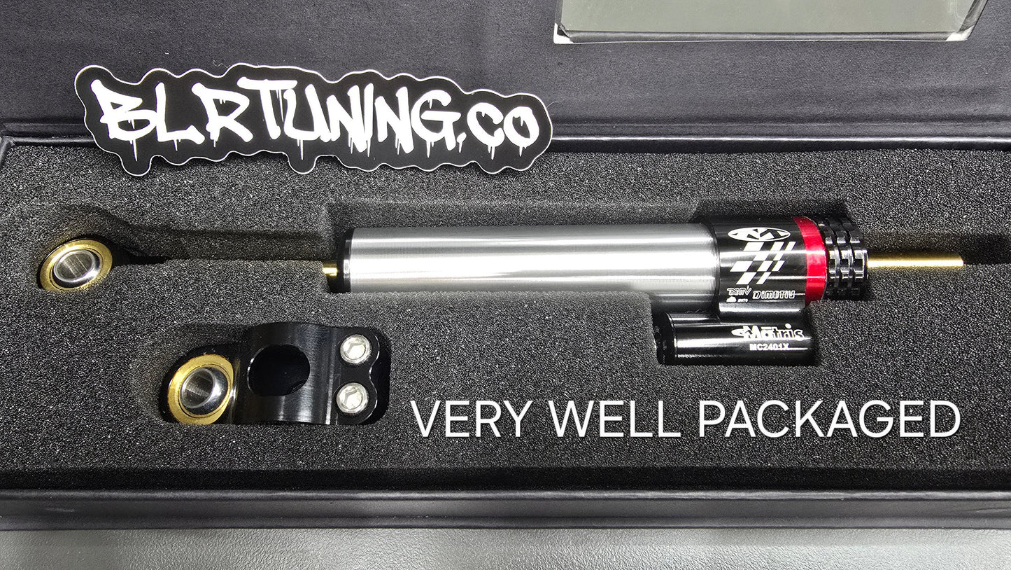STEERING DAMPER STABILIZER UNIVERSAL 9 INCH FOR DIY PROJECTS WILL WORK FOR MOST MOTORCYCLES READ PRODUCT DESCRIPTION - Howling Moto