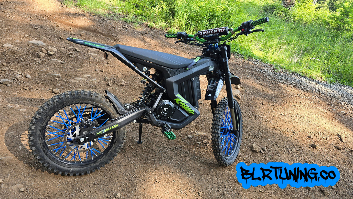 SPOKE COVERS PVC 9-IN UNIVERSAL COLORED FITS SPOKE WHEELS - Howling Moto