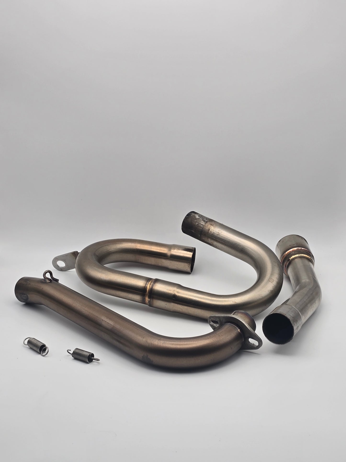 Zoom Loop Full Exhaust System Honda Grom 2014-2020 Titanium Blue (Used)