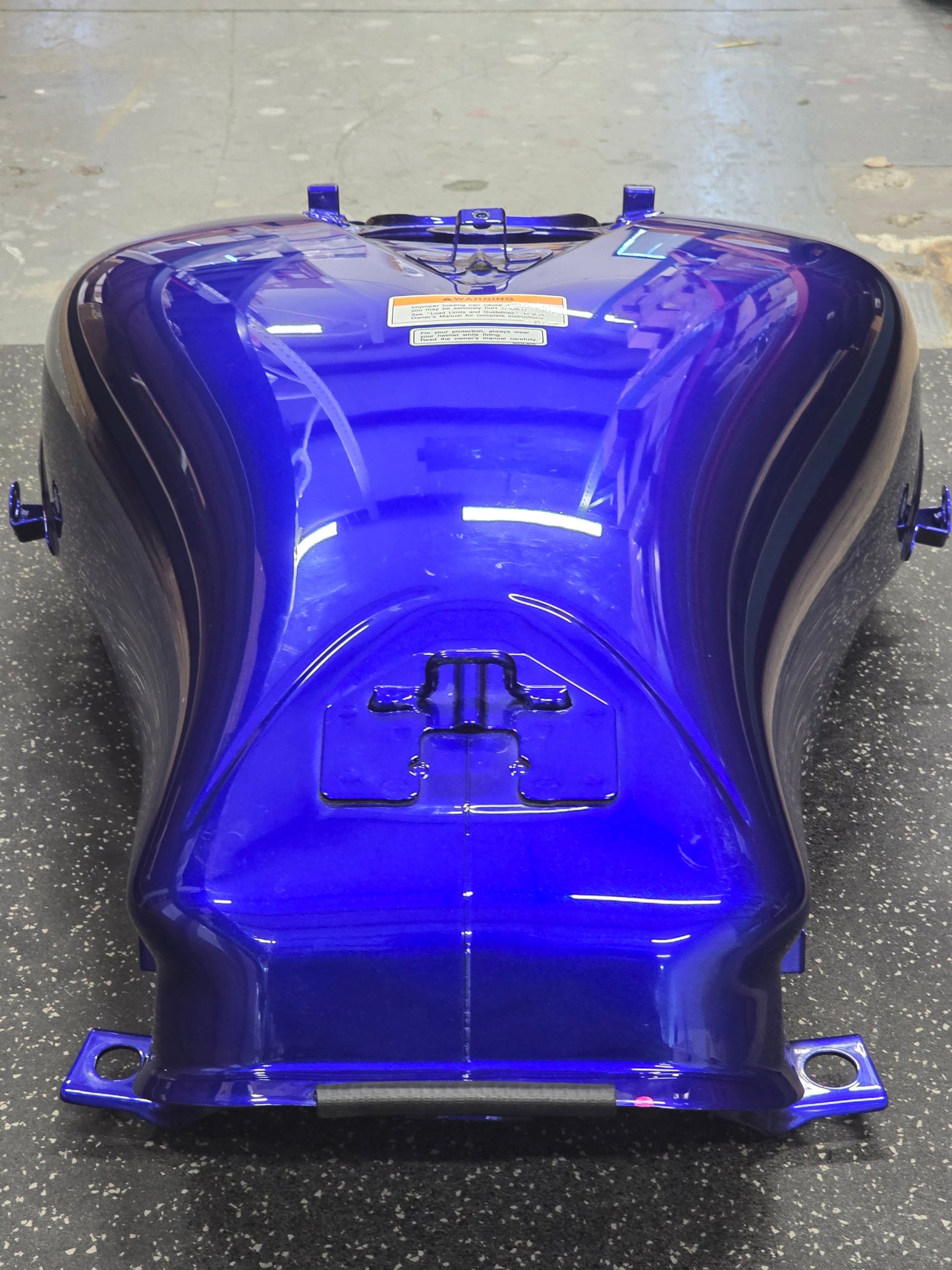Honda Valkyrie Fuel Tank GL1800C Fuel Tank w/ Damage 17500-MJR-670ZB (Used)