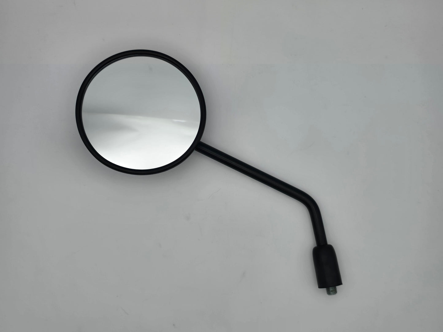 Universal Motorcycle Mirror Left Side - Black Finish Used - Howling Moto