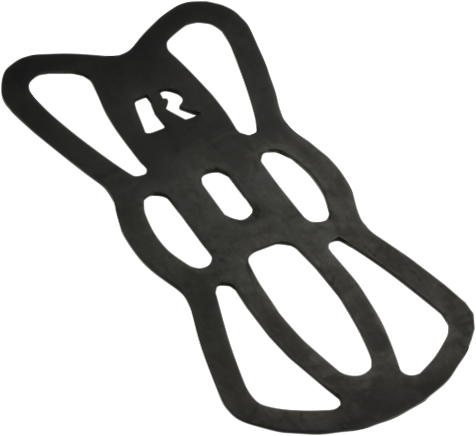 RAM MOUNTS Device Tether X-Grip for tablets, attached to engine, with secure rubber grip and adjustable strap for device safety.