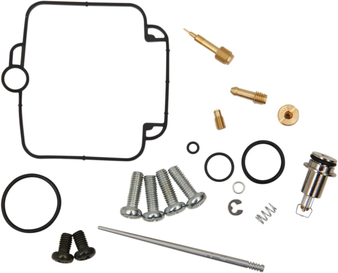Moose Offroad Polaris 26-1020 carburetor repair kit with rebuild components, including gaskets and parts for engine maintenance.
