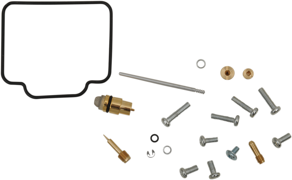 Moose Offroad Suzuki carburetor repair kit with NBR rubber components, includes gaskets and seals for engine maintenance.
