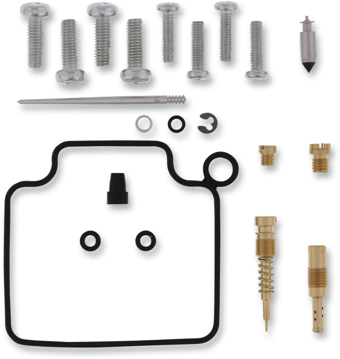 MOOSE OFFROAD Honda carburetor repair kit Part 26-1363 with various gaskets and components, designed for Honda off-road vehicles.