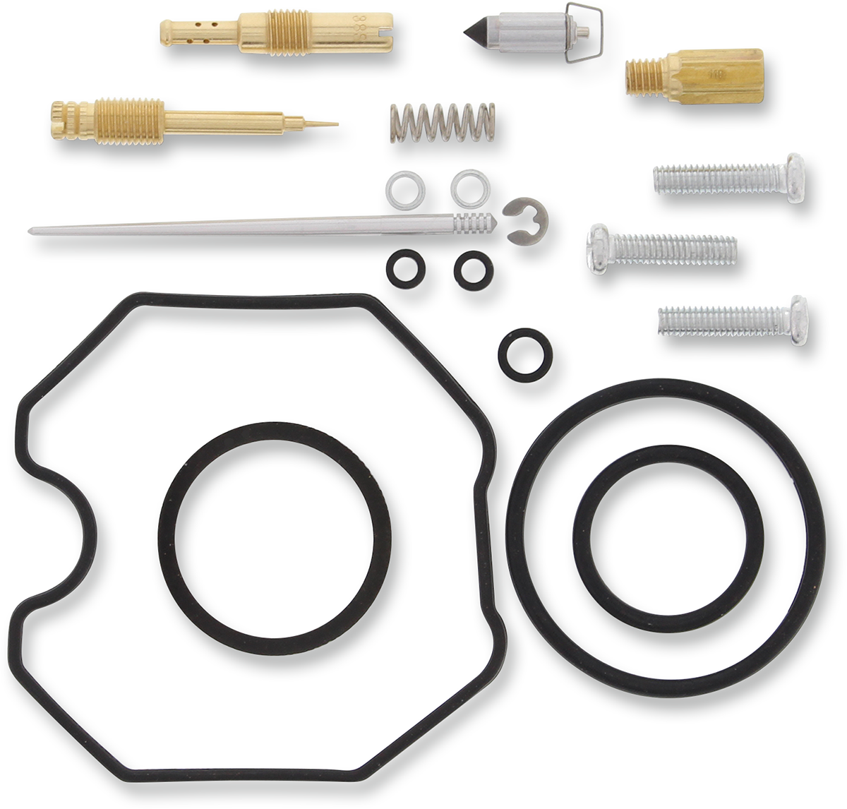 MOOSE OFFROAD Honda 26-1499 carburetor repair kit with NBR rubber components, including gaskets and seals for offroad vehicles.