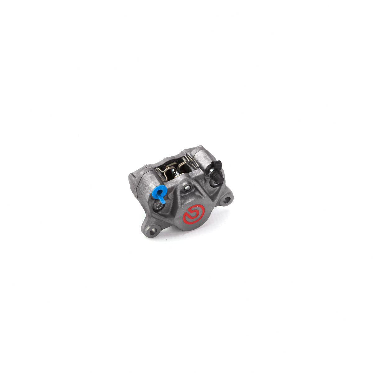 Brembo P34 Brake Caliper Titanium with Red Logo - Howling Moto