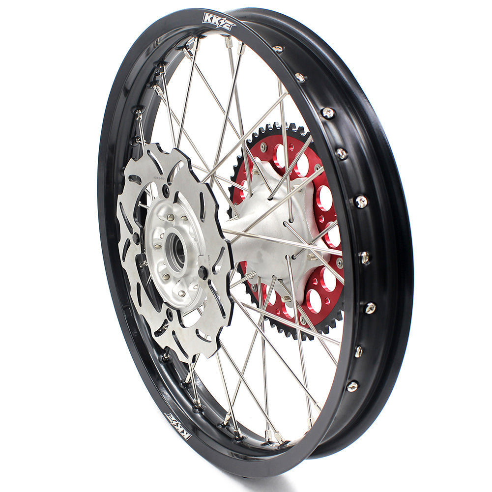 KKE 21" 19" Casting Wheels Rims Set For HONDA CR125R 1995-1997 CR250R 1995-1996 CR500R 1995-2001