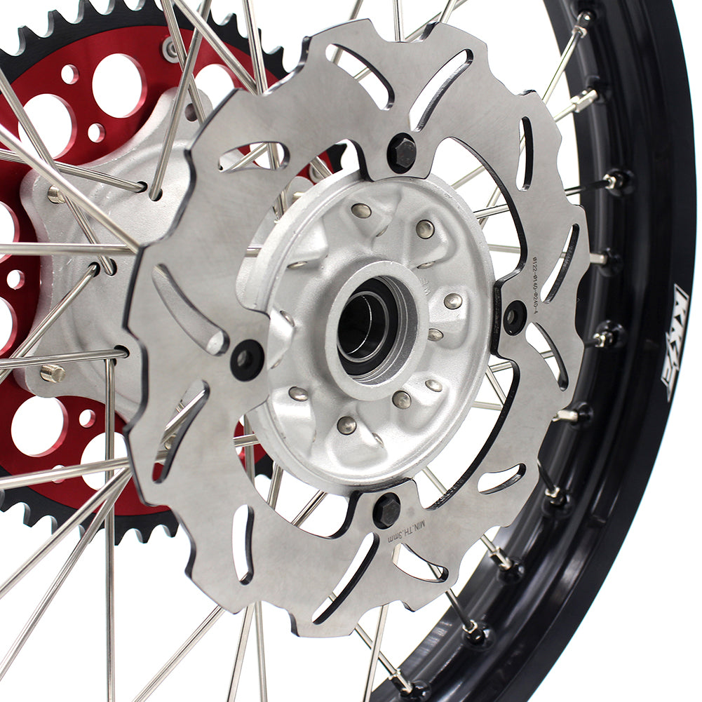 KKE 21" 19" Casting Wheels Rims Set For HONDA CR125R 1995-1997 CR250R 1995-1996 CR500R 1995-2001