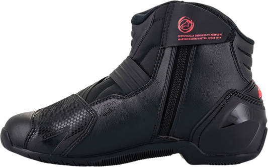 ALPINESTARS, Alpinestars Stella SMX-1R V2 Women's Motorcycle Boots - Black and Pink, US 7 / EU 38