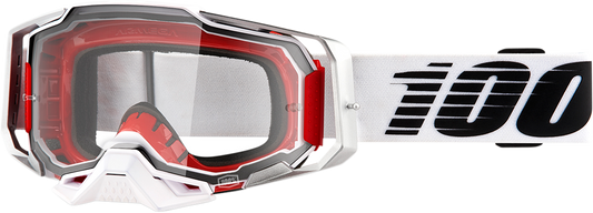 100% Armega Goggles - Lightsaber - Clear 50004-00002 - Howling Moto