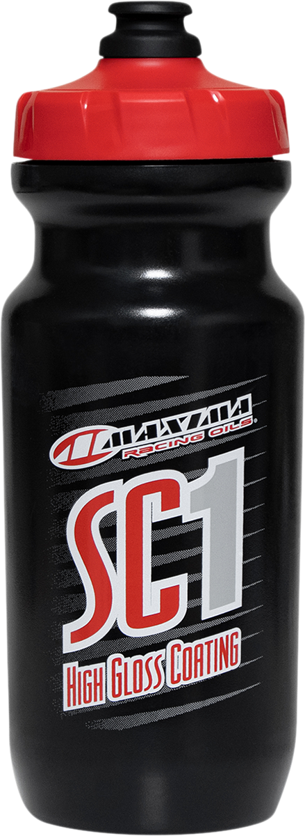 MAXIMA RACING OIL SC1 water bottle, 21 fl oz, with MAXIMA RACING OIL branding and part number 10-10083-01.