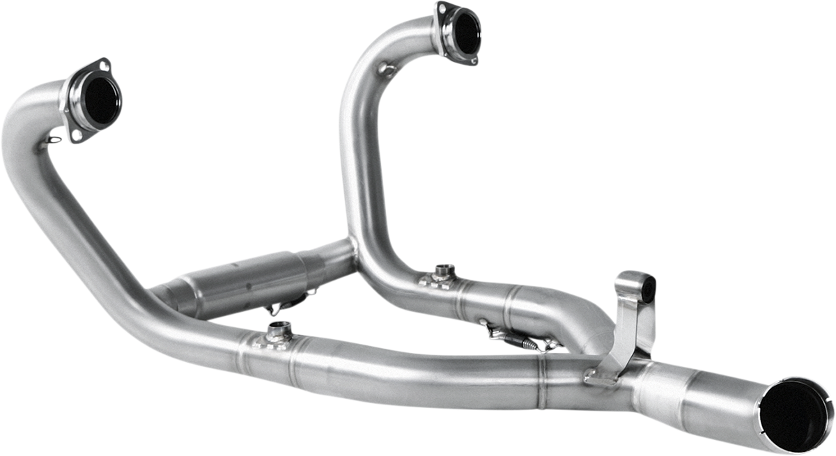 AKRAPOVIC 2-Into-1 Headpipe - Stainless Steel E-B12R8 for Enhanced Performance