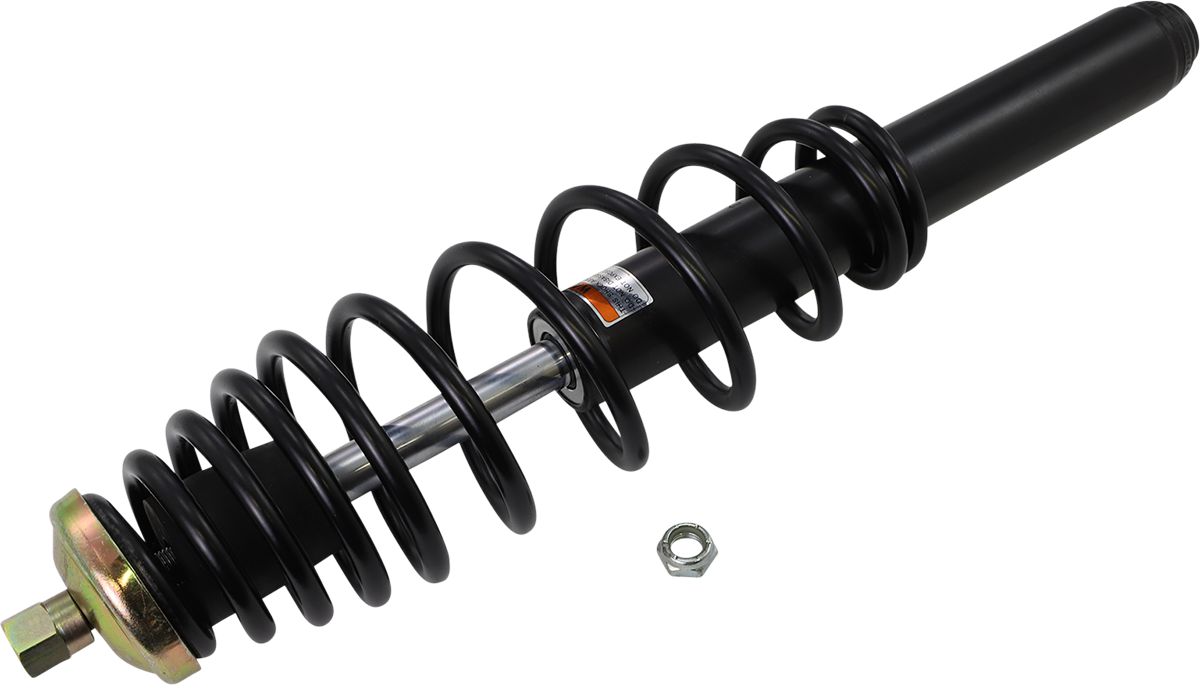 Heavy-duty front gas shock for Polaris off-road vehicles by Moose Offroad, model AU-04400, showcasing robust construction.