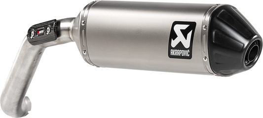 AKRAPOVIC Slip-On Muffler for V85 TT - Model S-MG8SO2-HFTT
