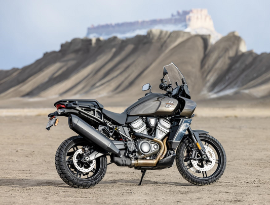 Michelin Scorcher Adventure rear motorcycle tire 170/60R17 72V for Harley-Davidson Pan America, showing tread pattern and sidewall.