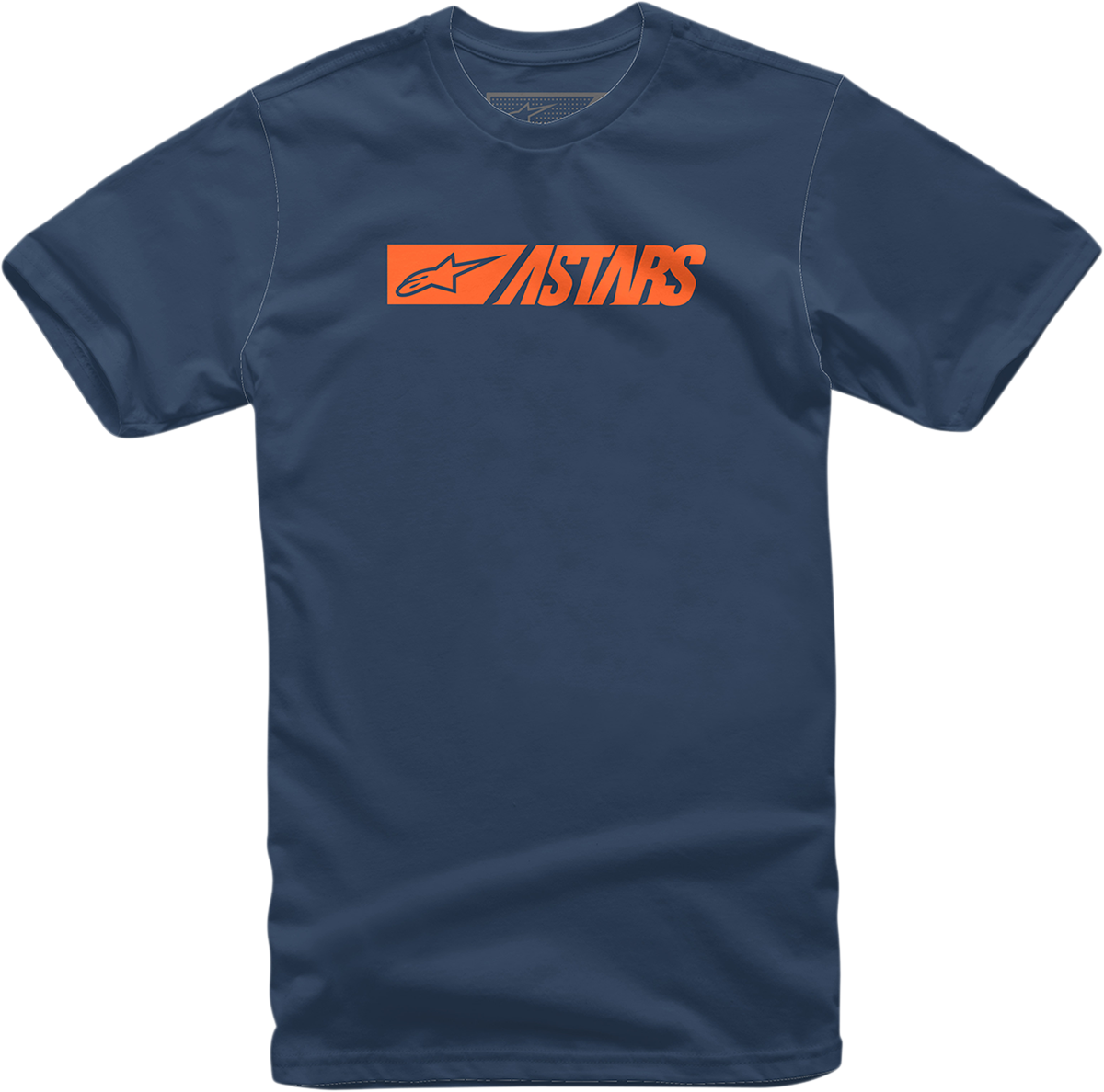 Alpinestars Reblaze navy cotton T-shirt in XL, casual wear with a comfortable fit and Alpinestars branding on the front.