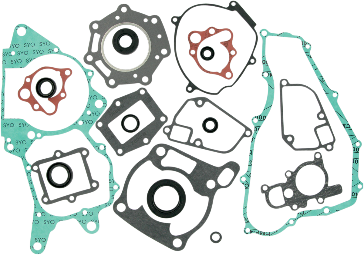 Moose Offroad Honda 811252MSE engine and transmission gasket kit with oil seals, featuring gaskets and seals for engine repair.