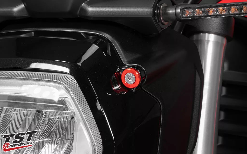 TST HEADLIGHT HARDWARE ACCENT KIT FOR HONDA GROM 2022+