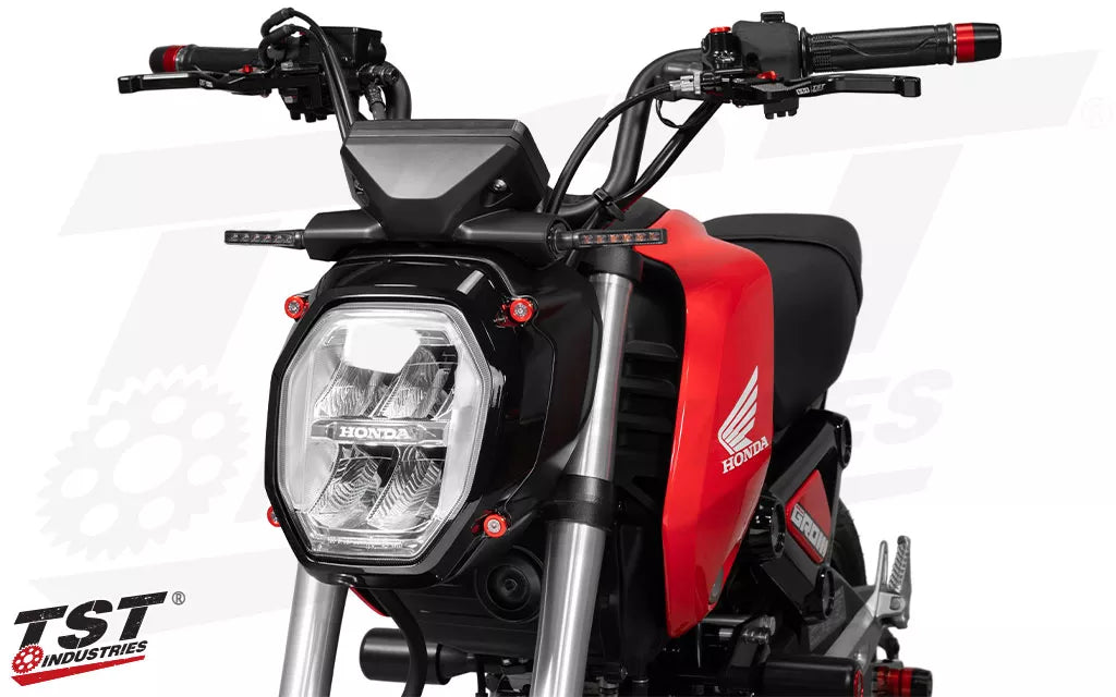 TST HEADLIGHT HARDWARE ACCENT KIT FOR HONDA GROM 2022+