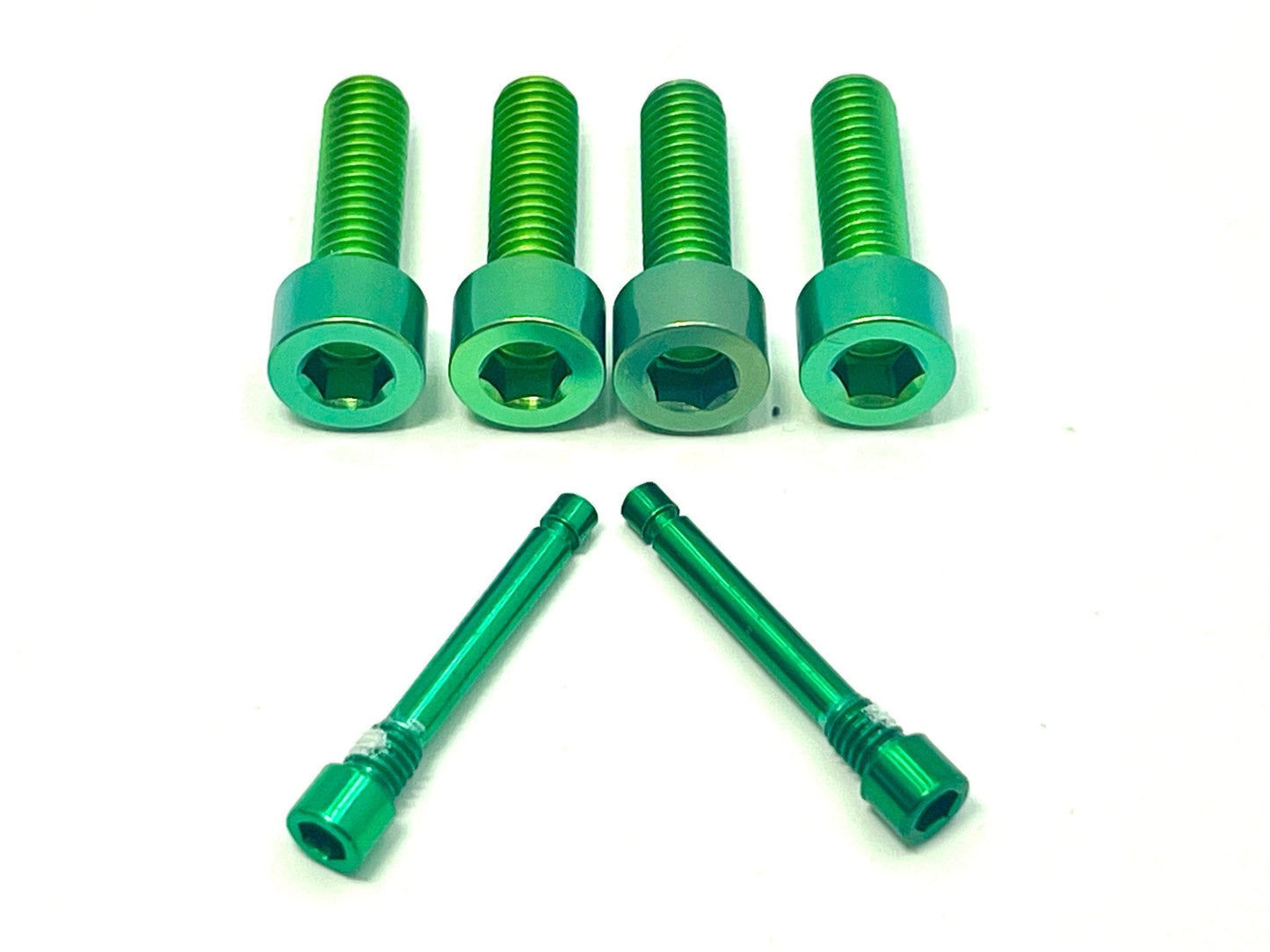 Titanium Caliper Bolt Kit (30mm bolts) - Howling Moto