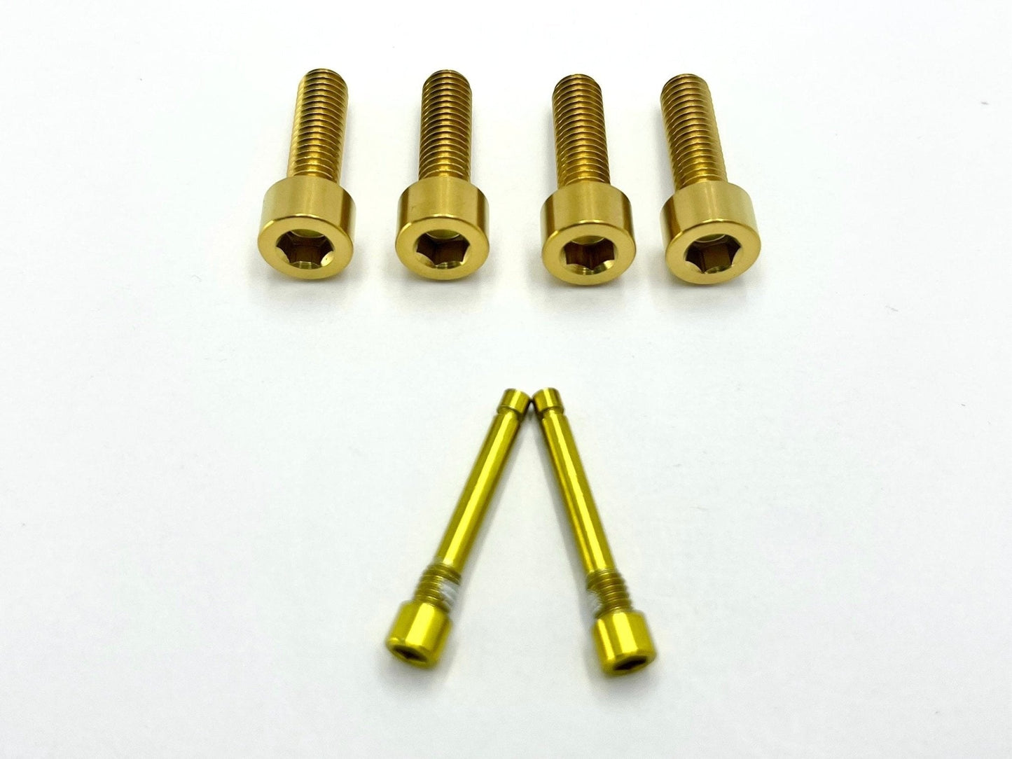 Titanium Caliper Bolt Kit (30mm bolts) - Howling Moto