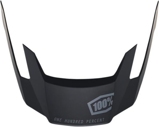 100% Altec Visor - Black - XS/S 89025-00001 - Howling Moto