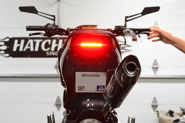 MNNTHBX HONDA GROM FENDER ELIMINATOR W/ INTEGRATED LIGHT - Howling Moto