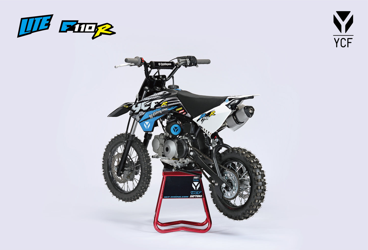 2023 YCF Lite Start 110 Race W/Clutch & Kickstart - Howling Moto