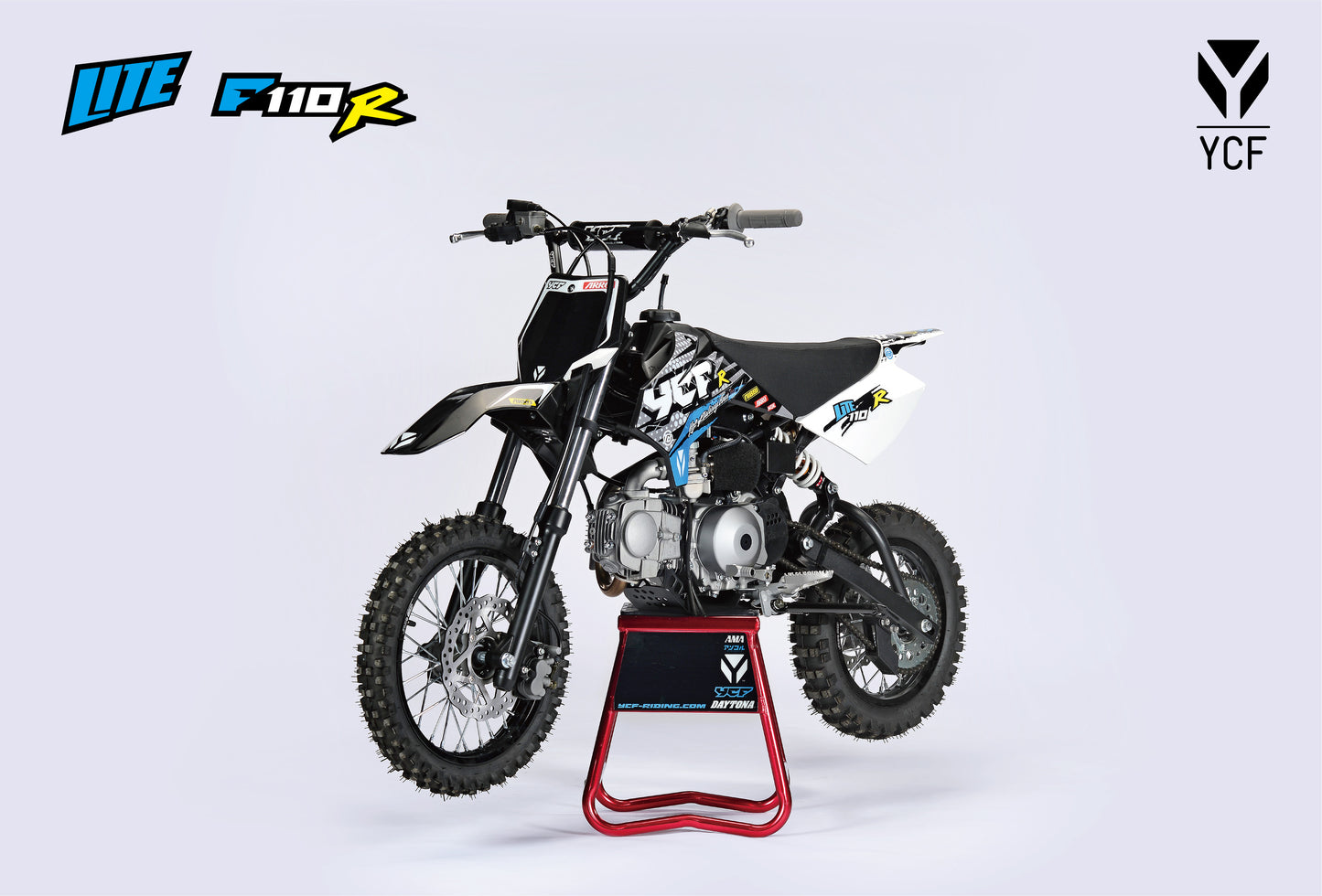 2023 YCF Lite Start 110 Race W/Clutch & Kickstart - Howling Moto