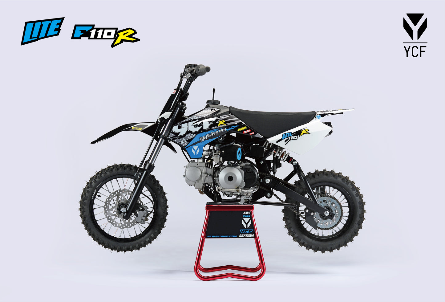 2023 YCF Lite Start 110 Race W/Clutch & Kickstart - Howling Moto