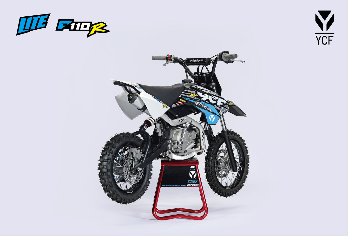 2023 YCF Lite Start 110 Race W/Clutch & Kickstart - Howling Moto