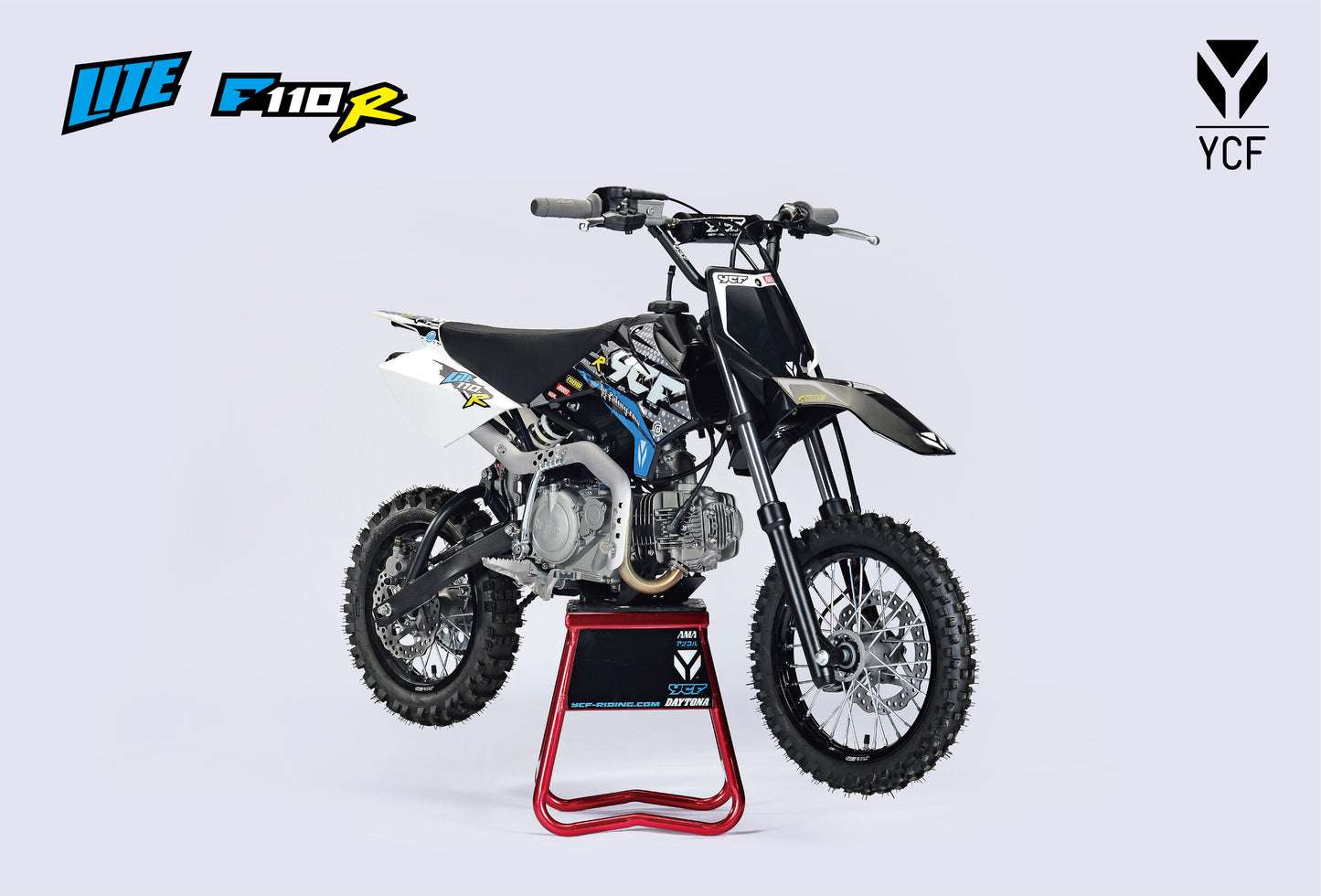 2023 YCF Lite Start 110 Race W/Clutch & Kickstart - Howling Moto