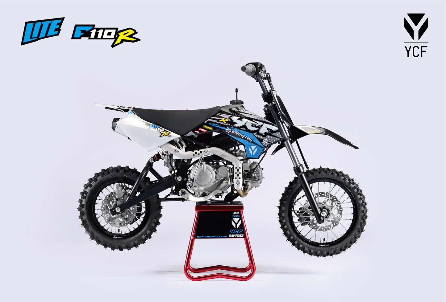 2023 YCF Lite Start 110 Race W/Clutch & Kickstart - Howling Moto