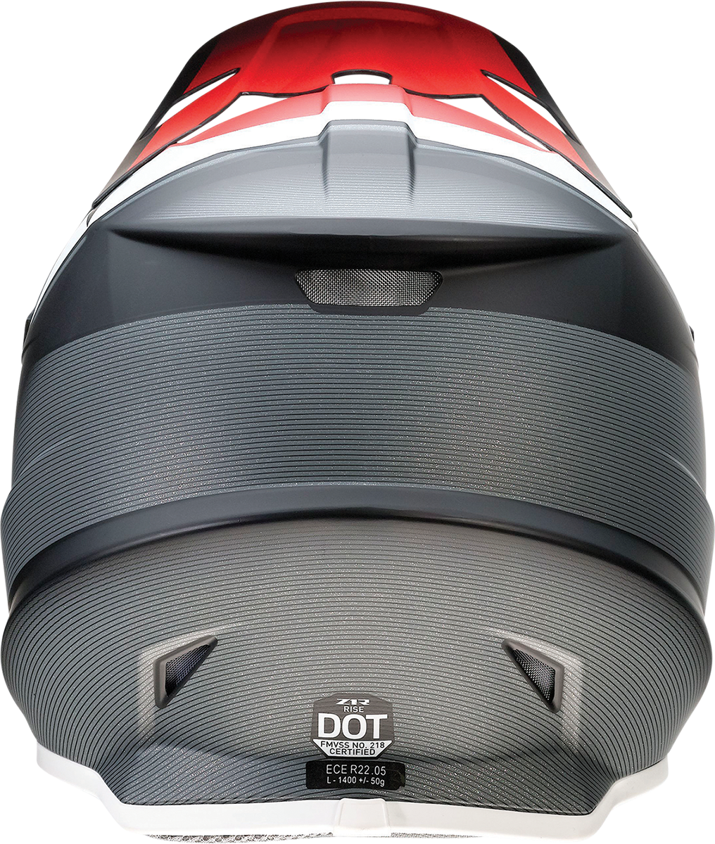 Z1R, Z1R Rise Snow Helmet Cambio 2XL by Z1R - Red, Black & White
