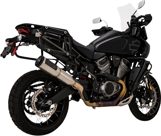 VANCE & HINES, Vance & Hines Adventure Hi-Output 450 Slip-On Muffler for Revolution Max 1250 - Stainless Steel Part 16533