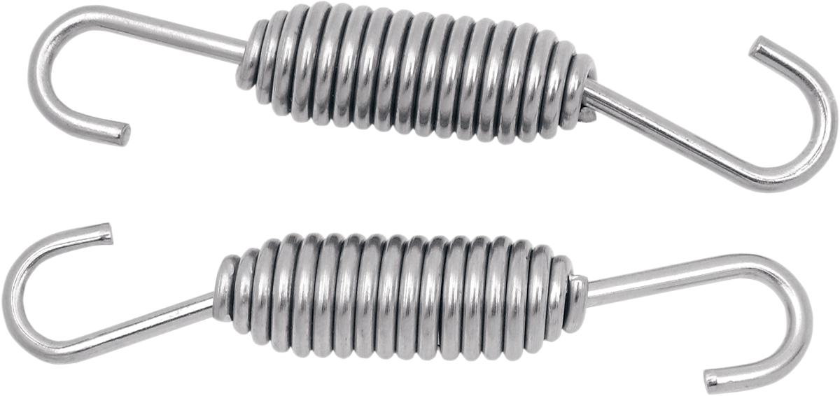FMF Stainless Spring Kit for 4-stroke engines, part #011396, showing multiple shiny stainless springs and components on a neutral background.