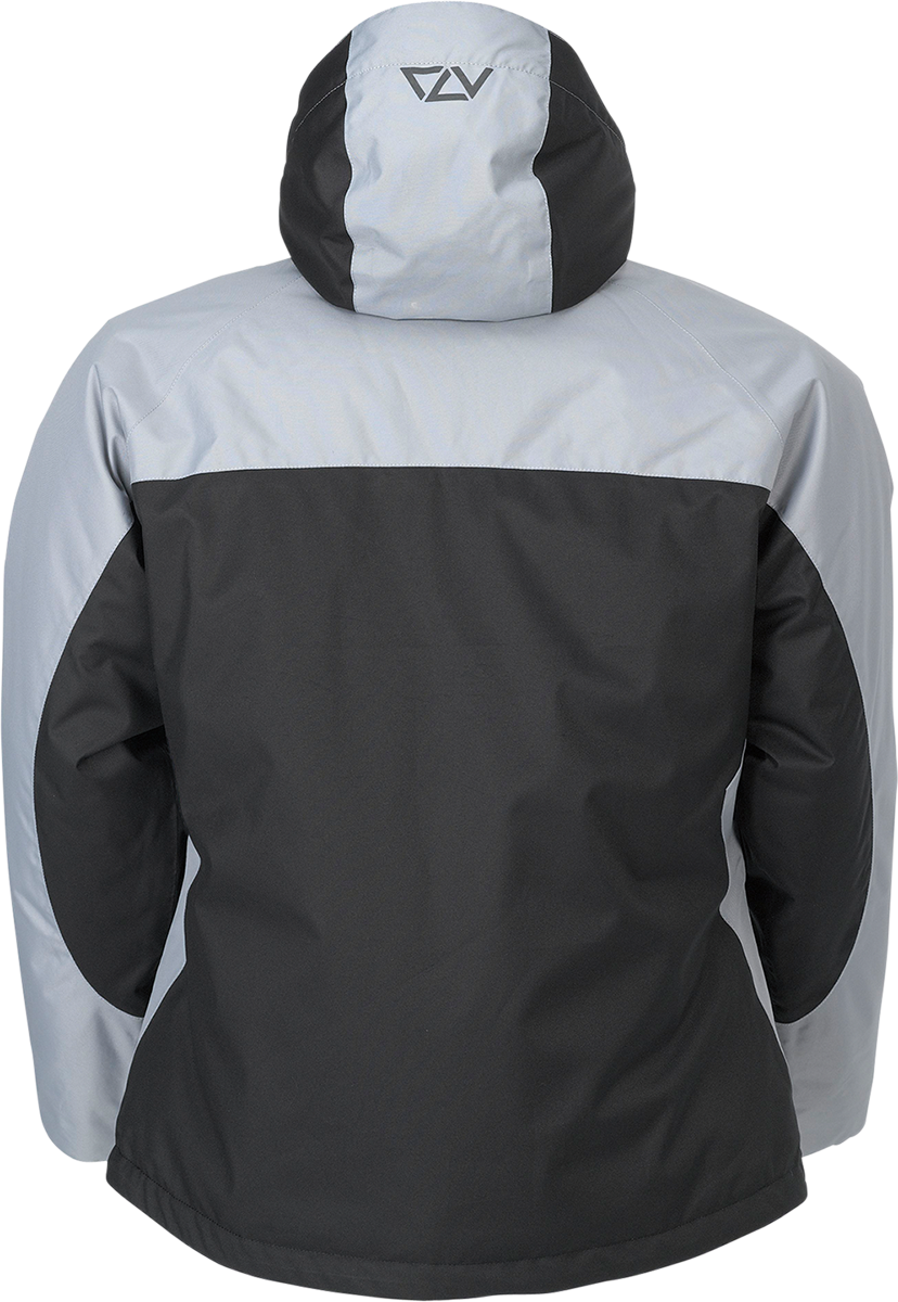 ARCTIVA Women's Pivot 5 Hooded Jacket - Waterproof Insulated Parka with Zip-Off Hood - Gray - XL 3121-0806