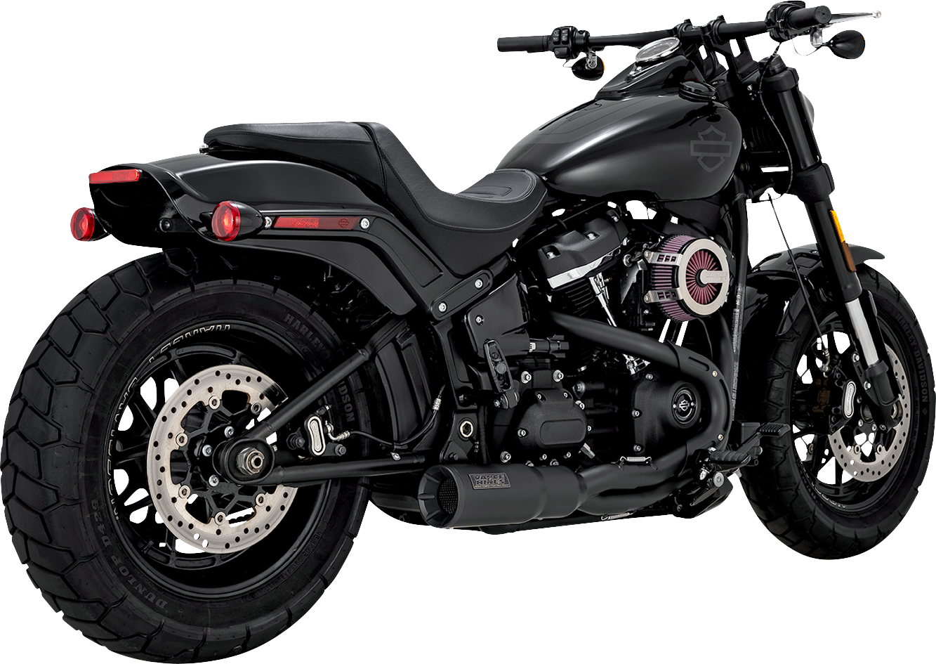 VANCE & HINES 47331 2-into-1 Hi-Output Short Exhaust System with PCX Technology for motorcycle