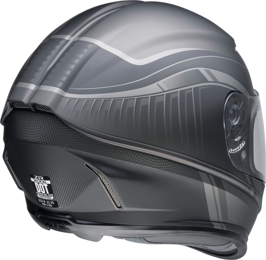 Z1R Jackal Dark Matter Stealth motorcycle helmet in small size with matte finish and aerodynamic design.