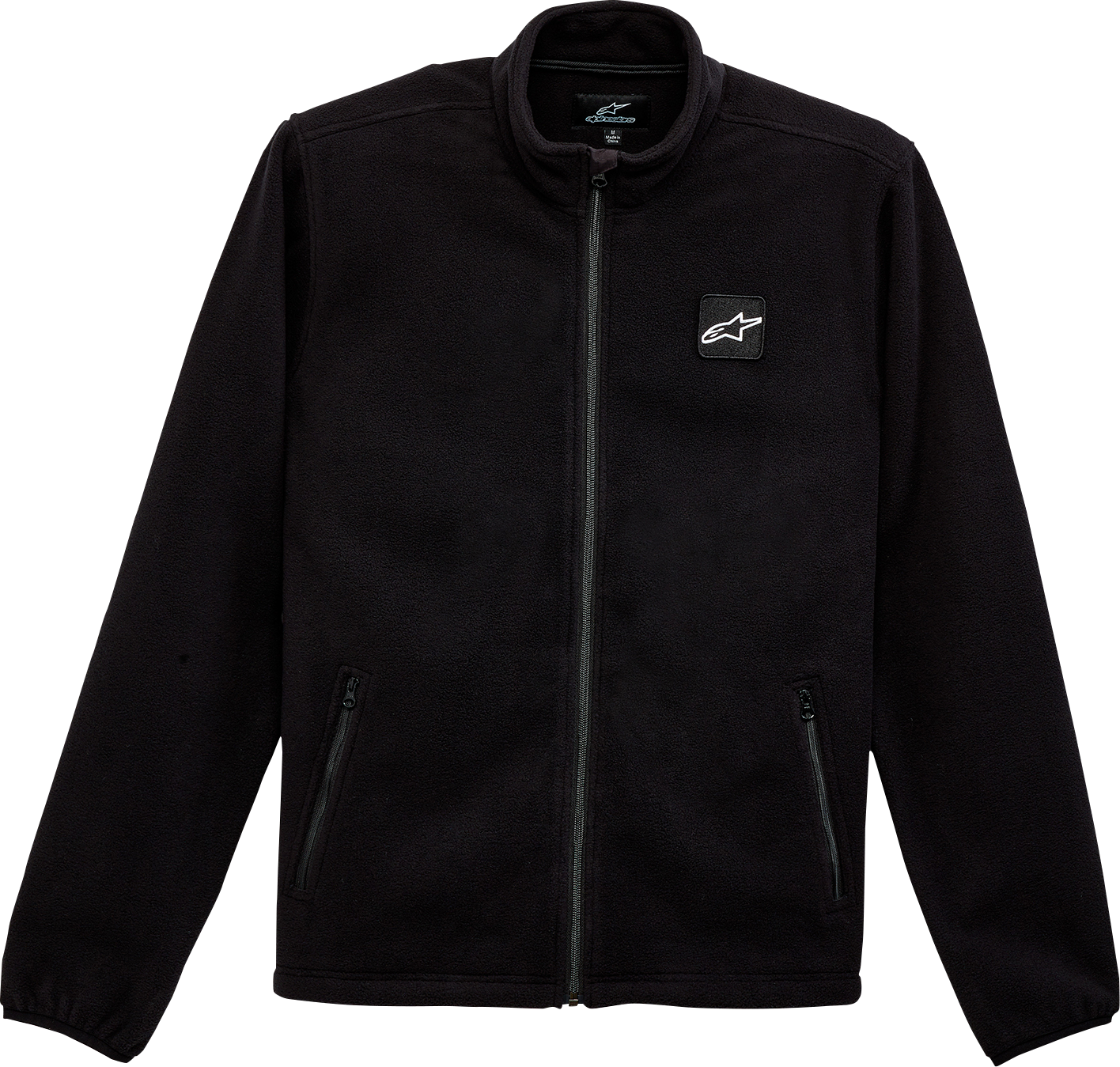 ALPINESTARS, Alpinestars Periphery Polar Fleece Jacket - Black, XL, Part Number 1232-51200-10XL