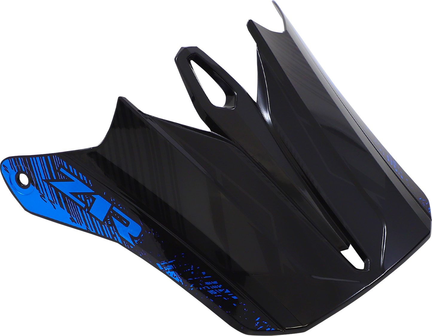 Z1R Z1R F.I. MIPS® Visor Kit in fractal blue with clear visor for motorcycle helmets, part number 0132-1573.